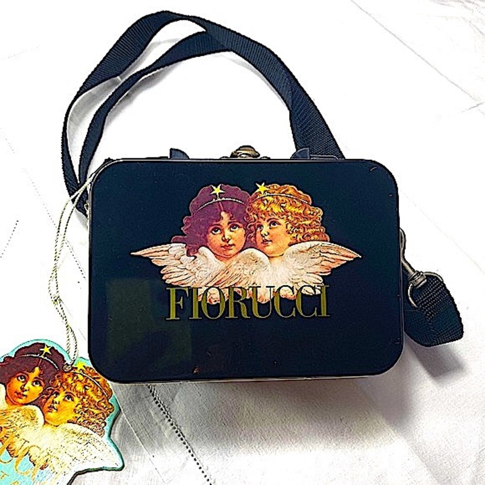 VINTAGE Fiorucci Box Bag with Crossbody Strap